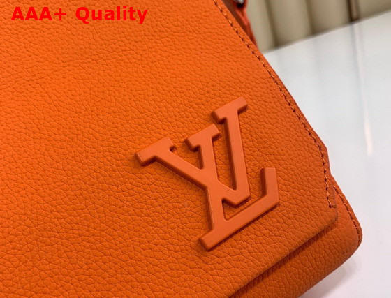 Louis Vuitton New Messenger Orange Aerogram Cowhide Leather Replica