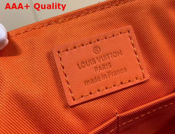 Louis Vuitton New Messenger Orange Aerogram Cowhide Leather Replica