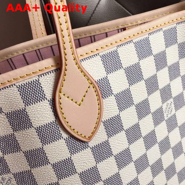 Louis Vuitton New Neverfull MM Damier Azur Canvas Replica