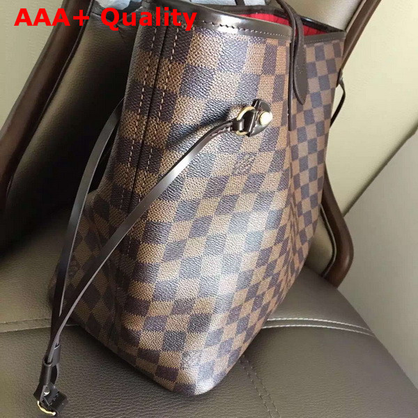 Louis Vuitton New Neverfull MM Damier Ebene Canvas Replica