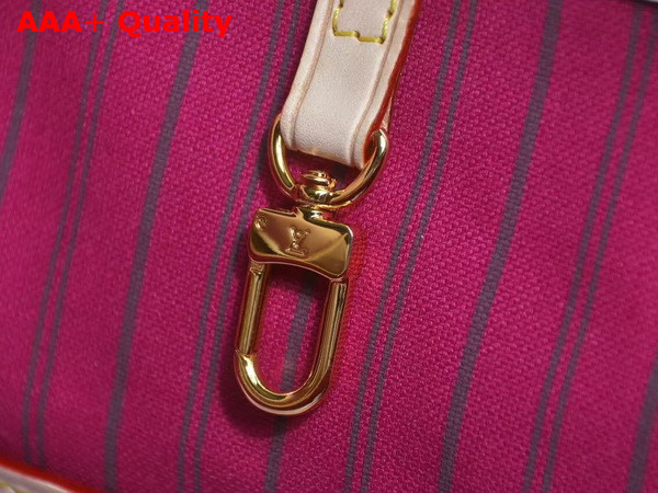 Louis Vuitton New Neverfull MM Fuchsia Interior Replica