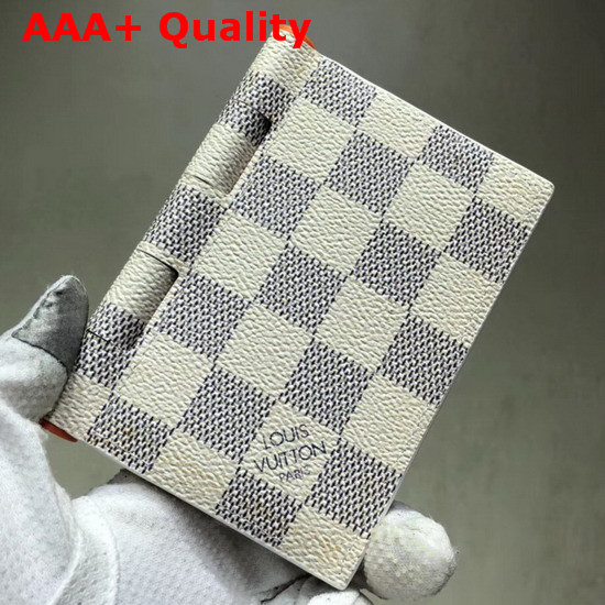 Louis Vuitton New Pocket Organizer Damier Azur Canvas Replica