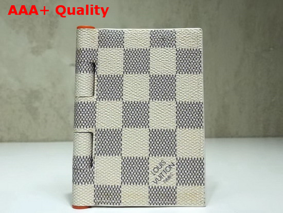 Louis Vuitton New Pocket Organizer Damier Azur Canvas Replica