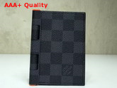 Louis Vuitton New Pocket Organizer Damier Graphite Canvas Replica