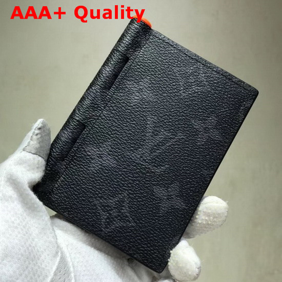 Louis Vuitton New Pocket Organizer Monogram Eclipse Canvas Canvas Replica