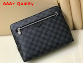 Louis Vuitton New Pouch Damier Graphite Canvas N60417 Replica