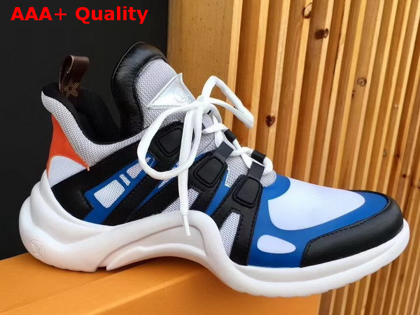 Louis Vuitton New Sci Fi Sneakers Blue Replica