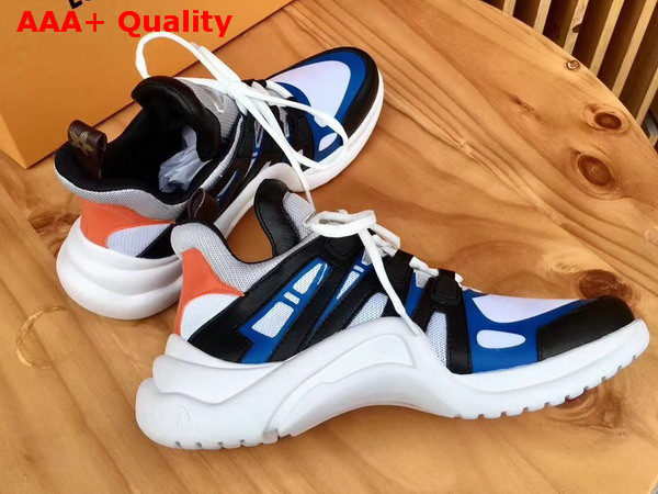 Louis Vuitton New Sci Fi Sneakers Blue Replica