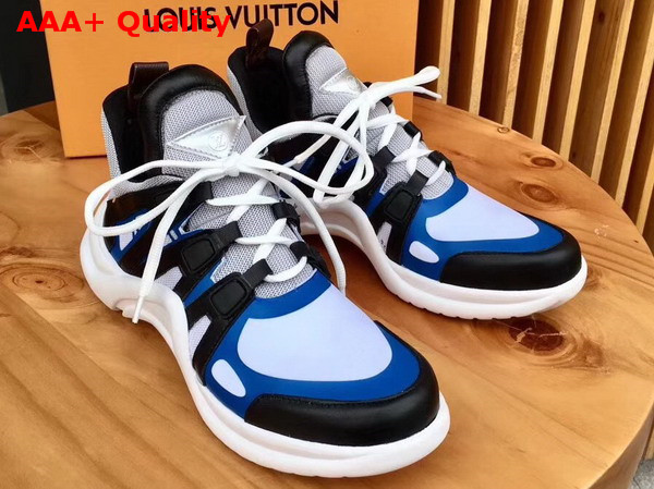 Louis Vuitton New Sci Fi Sneakers Blue Replica