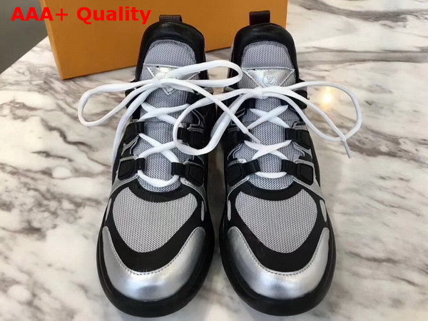 Louis Vuitton New Sci Fi Sneakers Silver Replica