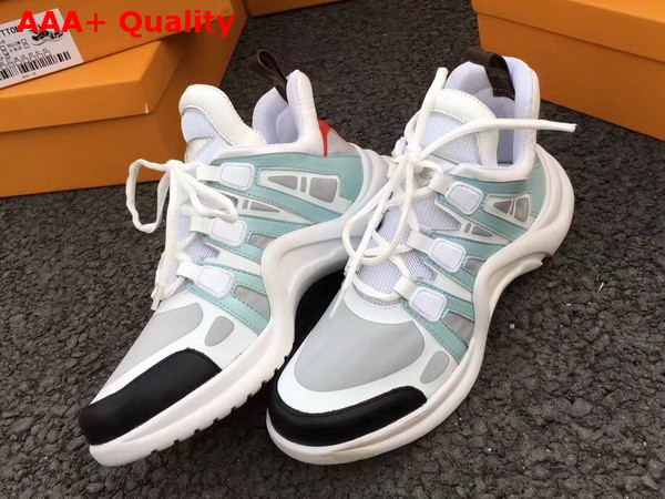 Louis Vuitton New Sci Fi Sneakers Turquoise Replica