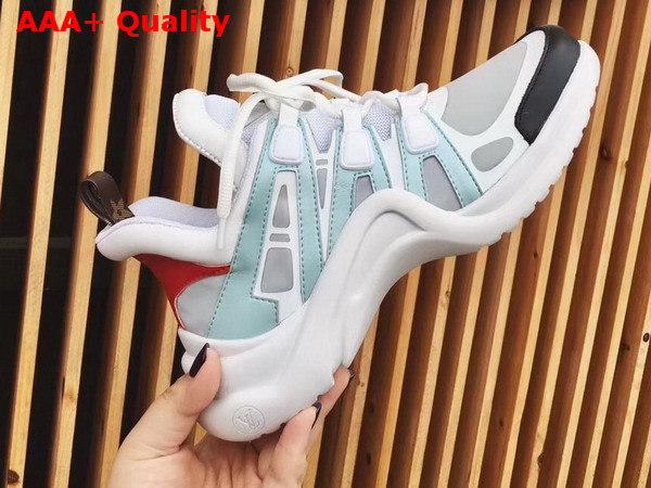 Louis Vuitton New Sci Fi Sneakers Turquoise Replica