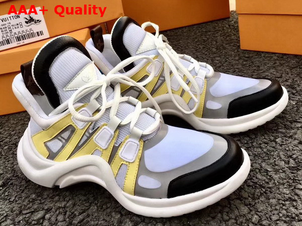 Louis Vuitton New Sci Fi Sneakers Yellow Replica