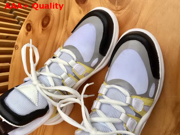 Louis Vuitton New Sci Fi Sneakers Yellow Replica