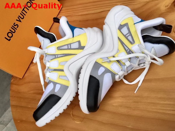 Louis Vuitton New Sci Fi Sneakers Yellow Replica