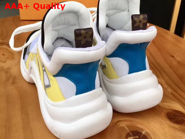 Louis Vuitton New Sci Fi Sneakers Yellow Replica