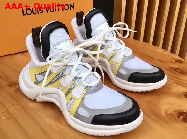 Louis Vuitton New Sci Fi Sneakers Yellow Replica