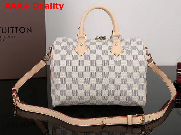 Louis Vuitton New Speedy Bandouliere 25 Damier Azur Canvas Replica