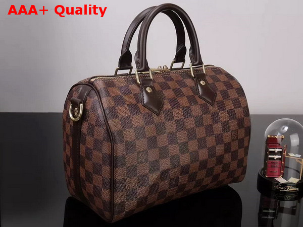 Louis Vuitton New Speedy Bandouliere 25 Damier Ebene Canvas Replica