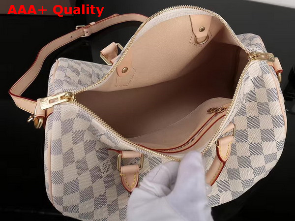 Louis Vuitton New Speedy Bandouliere 30 Damier Azur Canvas Replica