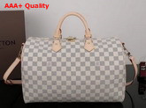 Louis Vuitton New Speedy Bandouliere 35 Damier Azur Canvas Replica