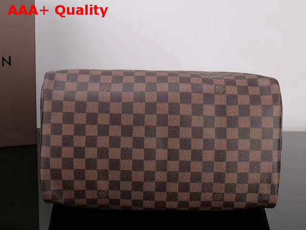 Louis Vuitton New Speedy Bandouliere 35 Damier Ebene Canvas Replica