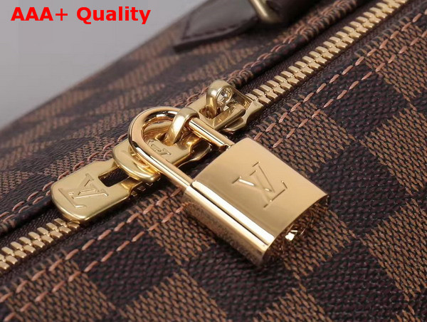 Louis Vuitton New Speedy Bandouliere 35 Damier Ebene Canvas Replica