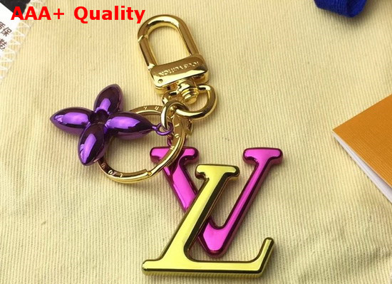 Louis Vuitton New Wave Bag Charm and Key Holder M63749 Replica