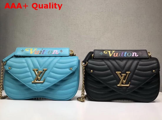 Louis Vuitton New Wave Chain Bag MM Malibu Green Replica