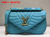 Louis Vuitton New Wave Chain Bag MM Malibu Green Replica