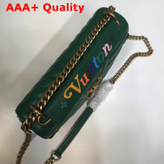 Louis Vuitton New Wave Chain Bag MM in Green Replica