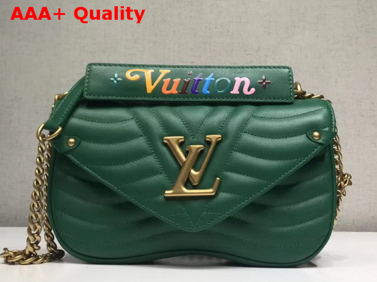 Louis Vuitton New Wave Chain Bag MM in Green Replica