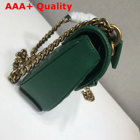 Louis Vuitton New Wave Chain Bag PM Green Smooth Calf Leather Replica