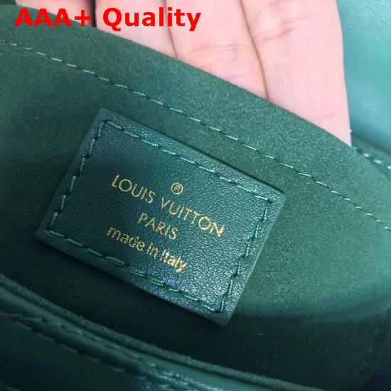 Louis Vuitton New Wave Chain Bag PM Green Smooth Calf Leather Replica