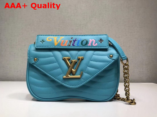 Louis Vuitton New Wave Chain Bag PM Malibu Green New Wave Leather Replica