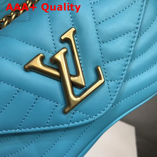 Louis Vuitton New Wave Chain Bag PM Malibu Green New Wave Leather Replica