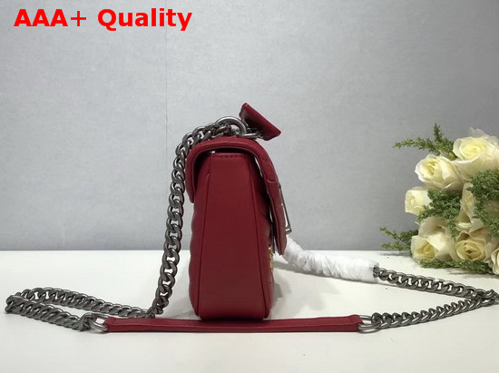 Louis Vuitton New Wave Chain Bag PM in Red with LV Love Lock Story M53213 Replica