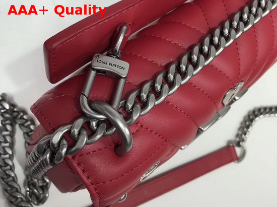 Louis Vuitton New Wave Chain Bag PM in Red with LV Love Lock Story M53213 Replica