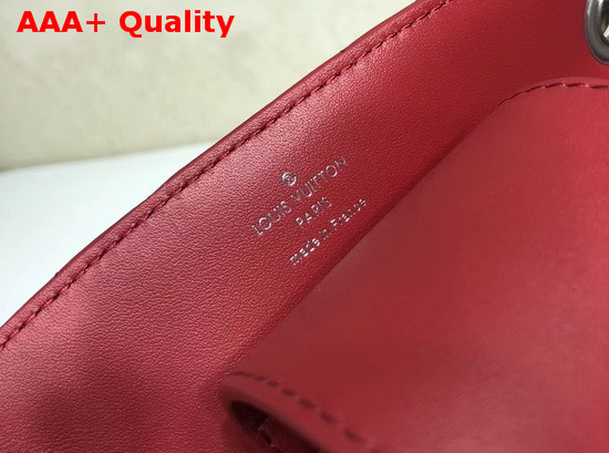 Louis Vuitton New Wave Chain Tote New Wave Leather Red M51497 Replica