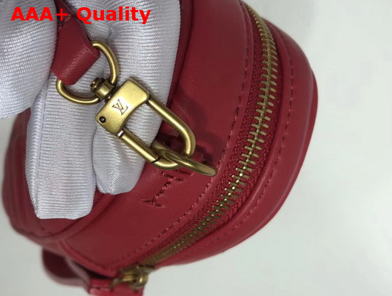 Louis Vuitton New Wave Heart Bag Scarlet Red Quilted Calf Leather M52794 Replica