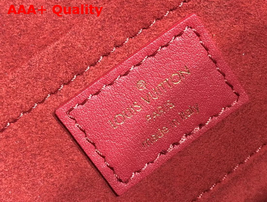 Louis Vuitton New Wave Heart Bag Scarlet Red Quilted Calf Leather M52794 Replica