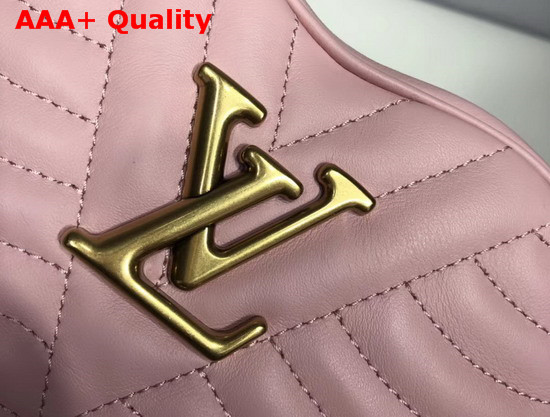 Louis Vuitton New Wave Heart Bag in Rose Pomettes Pink Smooth Calf Leather M53205 Replica