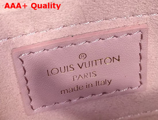 Louis Vuitton New Wave Heart Bag in Rose Pomettes Pink Smooth Calf Leather M53205 Replica