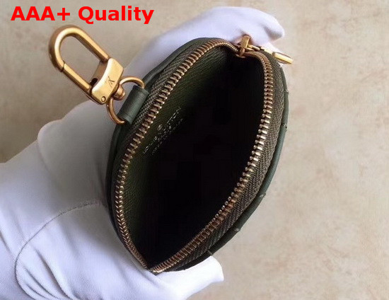 Louis Vuitton New Wave Multi Pochette Accessoires Dark Green Smooth Calf Leather Replica