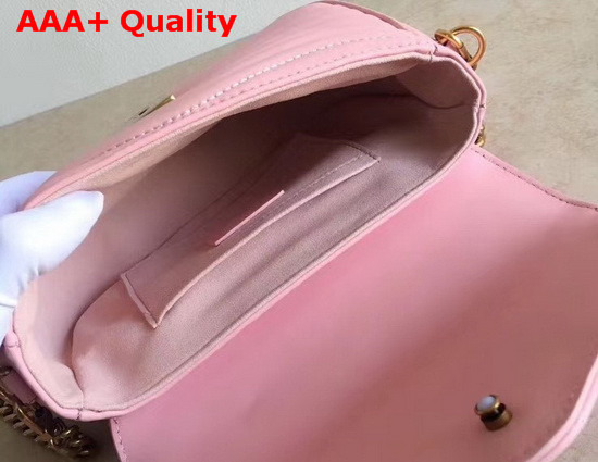 Louis Vuitton New Wave Multi Pochette Accessoires Pink Smooth Calf Leather Replica