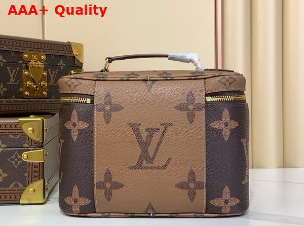 Louis Vuitton Nice BB Monogram Giant and Monogram Reverse Coated Canvas M47212 Replica