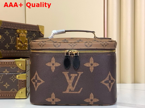 Louis Vuitton Nice BB Monogram Giant and Monogram Reverse Coated Canvas M47212 Replica