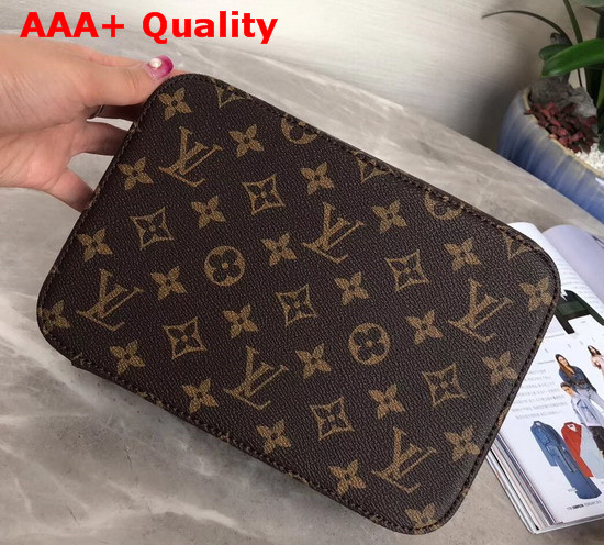 Louis Vuitton Nice Jewelry Case in Monogram Coated Canvas with Red Microfiber Lining M43449 Replica