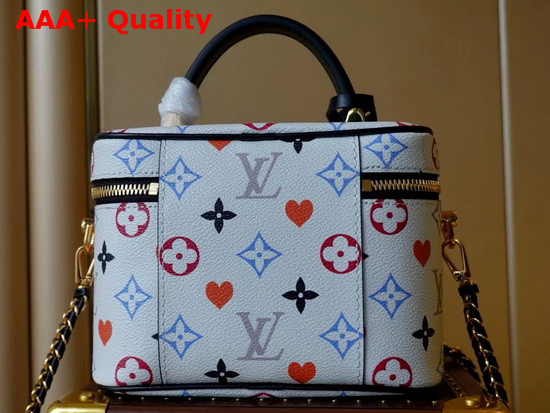 Louis Vuitton Nice Mini Beauty Case in White Multicolor Monogram Canvas Replica