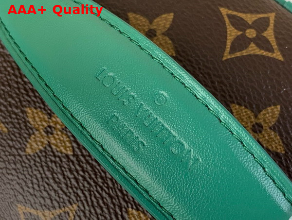 Louis Vuitton Nice Mini Borneo Green Monogram Macassar Coated Canvas Replica